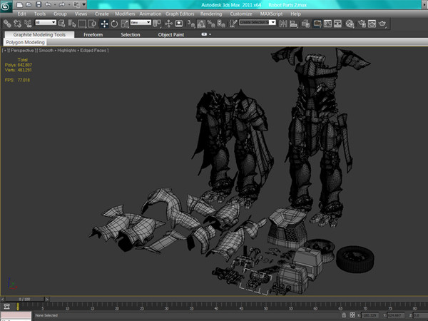 3ds max create robot - Robot Creation Kit Vol1 by Faridz Muhammad